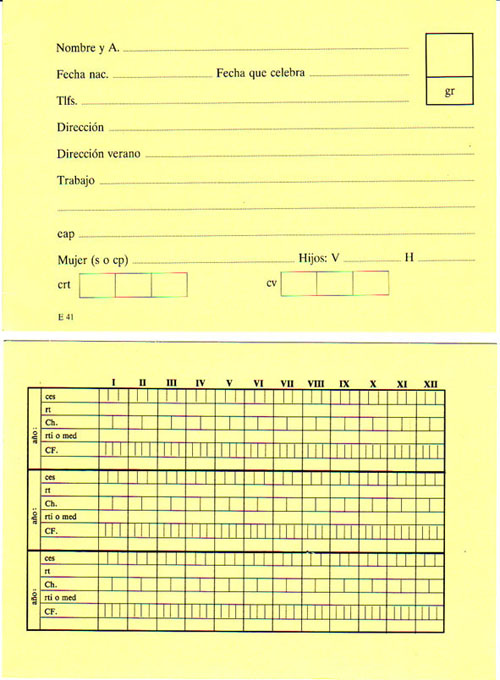 Ficha control de supernumerarios