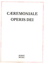 Caremonial del Opus Dei 